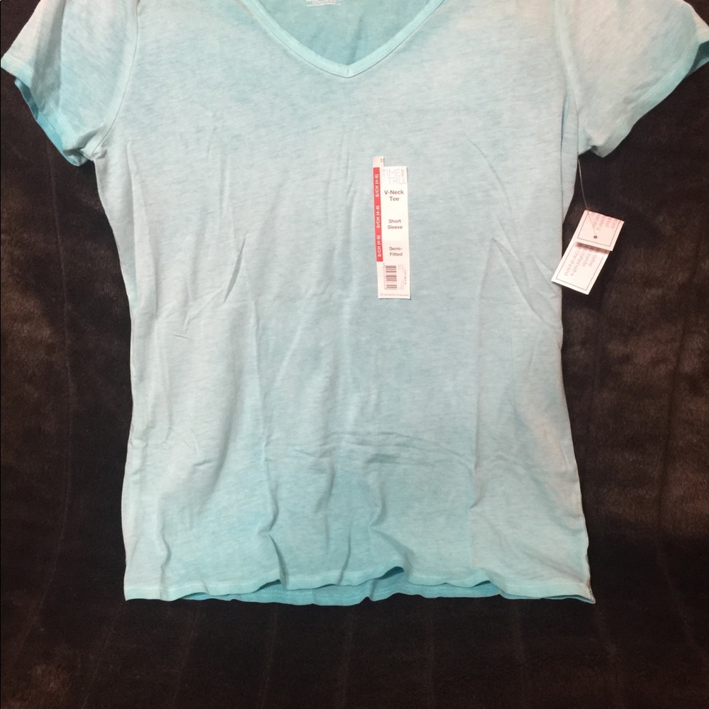 ❤️ Bundle Me ❤️ V-Neck Tee Semi-Fitted - Teal